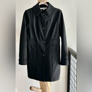 Kenneth Cole Black Trench Coat